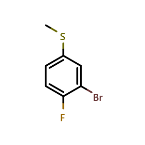3-Bromo-4-fluorothioanisole
