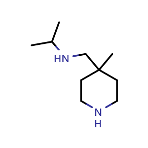 N-[(4-Methyl-4-piperidyl)methyl]-2-propanamine