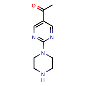 1-[2-(1-Piperazinyl)-5-pyrimidinyl]ethanone