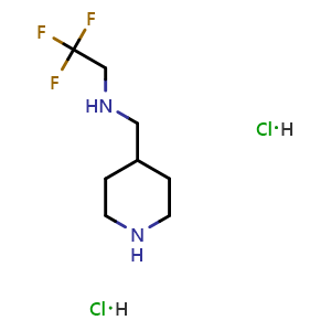 2,2,2-Trifluoro-N-(piperidin-4-ylmethyl)ethanamine Dihydrochloride