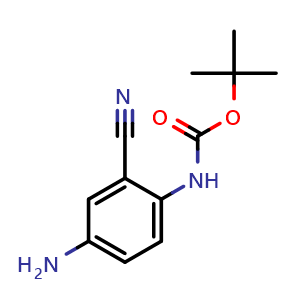 2-(Boc-amino)-5-aminobenzonitrile