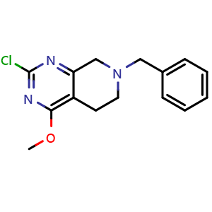 7-Benzyl-2-chloro-4-methoxy-5,6,7,8-tetrahydropyrido[3,4-d]pyrimidine