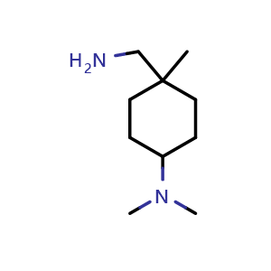4-(Aminomethyl)-N,N,4-trimethylcyclohexanamine