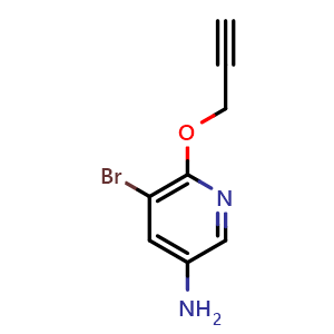 3-Amino-5-bromo-6-(2-propynyloxy)pyridine