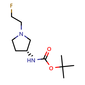 (R)-3-(Boc-amino)-1-(2-fluoroethyl)pyrrolidine
