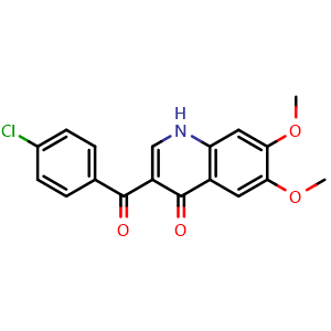 3-(4-Chlorobenzoyl)-6,7-dimethoxyquinolin-4(1H)-one