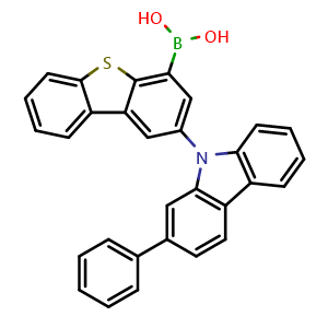 2-(2-Phenyl-9-carbazolyl)dibenzothiophene-4-boronic Acid