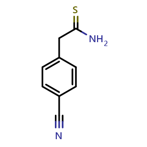 2-(4-Cyanophenyl)ethanethioamide