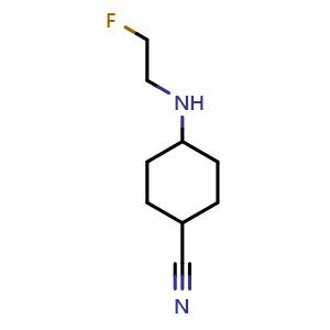 4-[(2-Fluoroethyl)amino]cyclohexanecarbonitrile