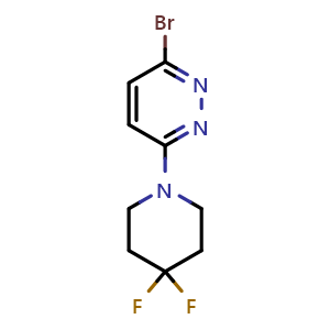3-Bromo-6-(4,4-difluoro-1-piperidyl)pyridazine