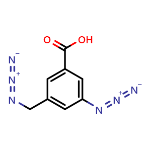 3-Azido-5-(azidomethyl)benzoic Acid