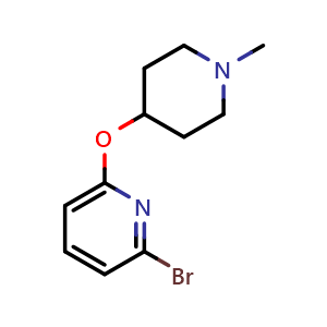 2-Bromo-6-[(1-methyl-4-piperidyl)oxy]pyridine