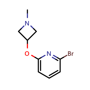 2-Bromo-6-[(1-methyl-3-azetidinyl)oxy]pyridine