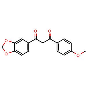 1-(Benzo[d][1,3]dioxol-5-yl)-3-(4-methoxyphenyl)propane-1,3-dione