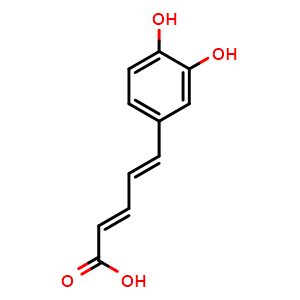 5-(3,4-Dihydroxyphenyl)penta-2,4-dienoic Acid
