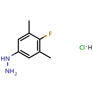 4-Fluoro-3,5-dimethylphenylhydrazine Hydrochloride