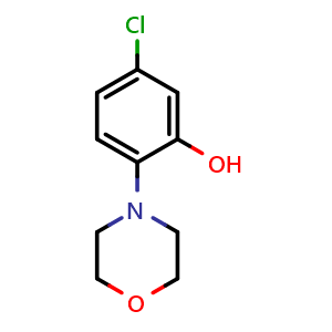 5-Chloro-2-morpholinophenol