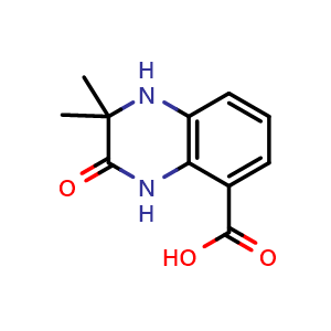 2,2-Dimethyl-3-oxo-1,2,3,4-tetrahydroquinoxaline-5-carboxylic Acid