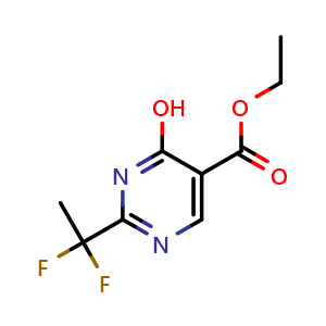 Ethyl 2-(1,1-Difluoroethyl)-4-hydroxypyrimidine-5-carboxylate
