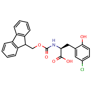 N-Fmoc-5-chloro-2-hydroxy-L-phenylalanine