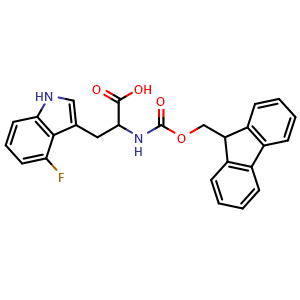 N-Fmoc-4-fluoro-DL-tryptophan