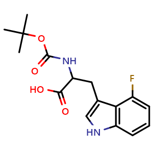 N-Boc-4-fluoro-DL-tryptophan