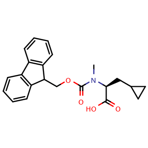 N-Fmoc-N-methyl-(S)-3-cyclopropylalanine