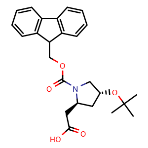 (2S,4R)-4-(tert-Butoxy)-1-Fmoc-2-pyrrolidineacetic acid