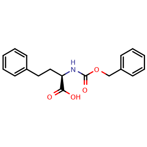 Chemical structure of Cbz-D-homophenylalanine , CAS 138812-70-1, AChemBlock V151168