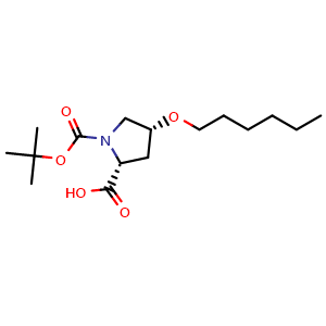 (4R)-1-Boc-4-hexyloxy-D-proline