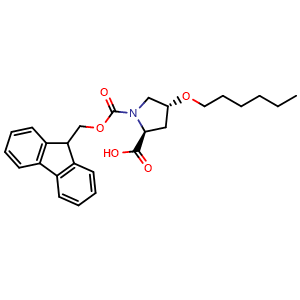 (4R)-1-Fmoc-4-hexyloxy-L-proline