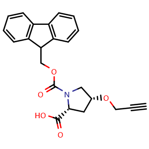 (4R)-1-Fmoc-4-(2-propyn-1-yloxy)-D-proline