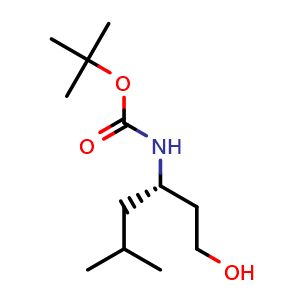 Boc-(S)-3-amino-5-methylhexan-1-ol