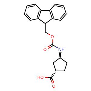 (1S,3S)-3-(Fmoc-amino)cyclopentanecarboxylic acid
