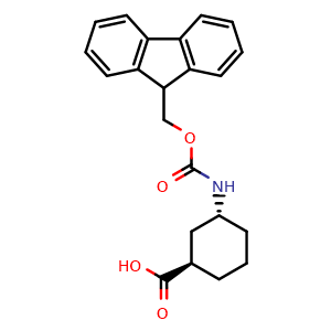 (1R,3R)-3-(Fmoc-amino)cyclohexanecarboxylic acid