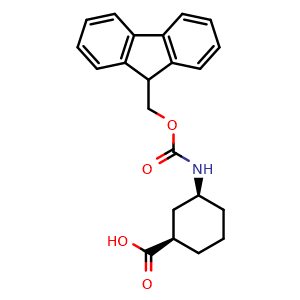 (1R,3S)-3-(Fmoc-amino)cyclohexanecarboxylic acid