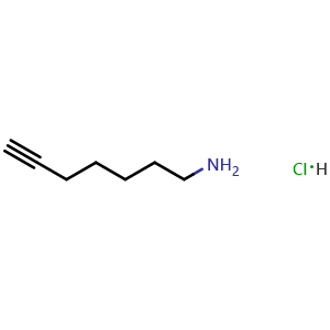6-Heptyn-1-amine hydrochloride