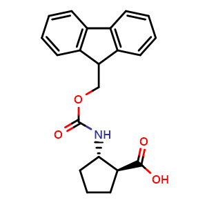 (1S,2S)-2-(Fmoc-amino)cyclopentanecarboxylic acid