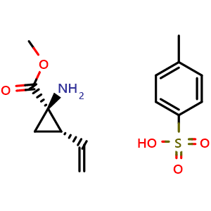 (1R,2S)-Methyl 1-amino-2-vinylcyclopropanecarboxylate tosylate