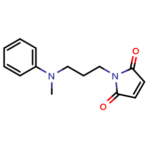 1-[3-[Methyl(phenyl)amino]propyl]pyrrole-2,5-dione