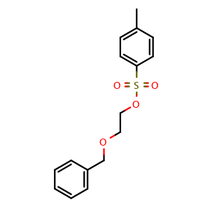 Chemical structure of 2-(Benzyloxy)ethanol tosylate , CAS 4981-83-3, AChemBlock V152520