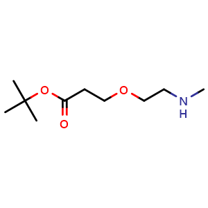 tert-Butyl 3-[2-(methylamino)ethoxy]propanoate