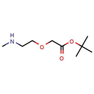 tert-Butyl 2-[2-(methylamino)ethoxy]acetate