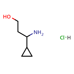 3-Amino-3-cyclopropylpropan-1-ol hydrochloride