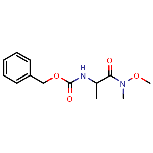 N-Cbz-DL-alanine (N-methoxy-N-methyl)-amide