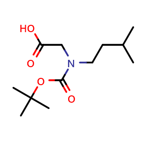 N-Boc-N-(3-methylbutyl)glycine