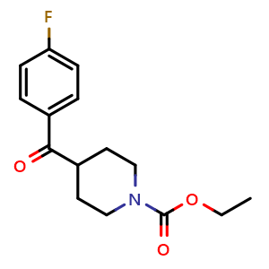 1-(Ethoxycarbonyl)-4-(4-fluorobenzoyl)piperidine