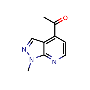 1-(1-methyl-1H-pyrazolo[3,4-b]pyridin-4-yl)ethan-1-one