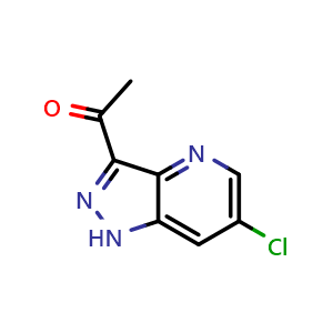 1-(6-chloro-1H-pyrazolo[4,3-b]pyridin-3-yl)ethan-1-one