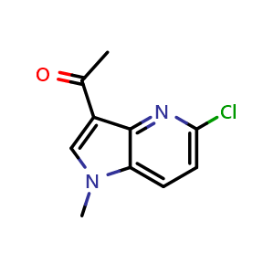 1-(5-chloro-1-methyl-1H-pyrrolo[3,2-b]pyridin-3-yl)ethan-1-one